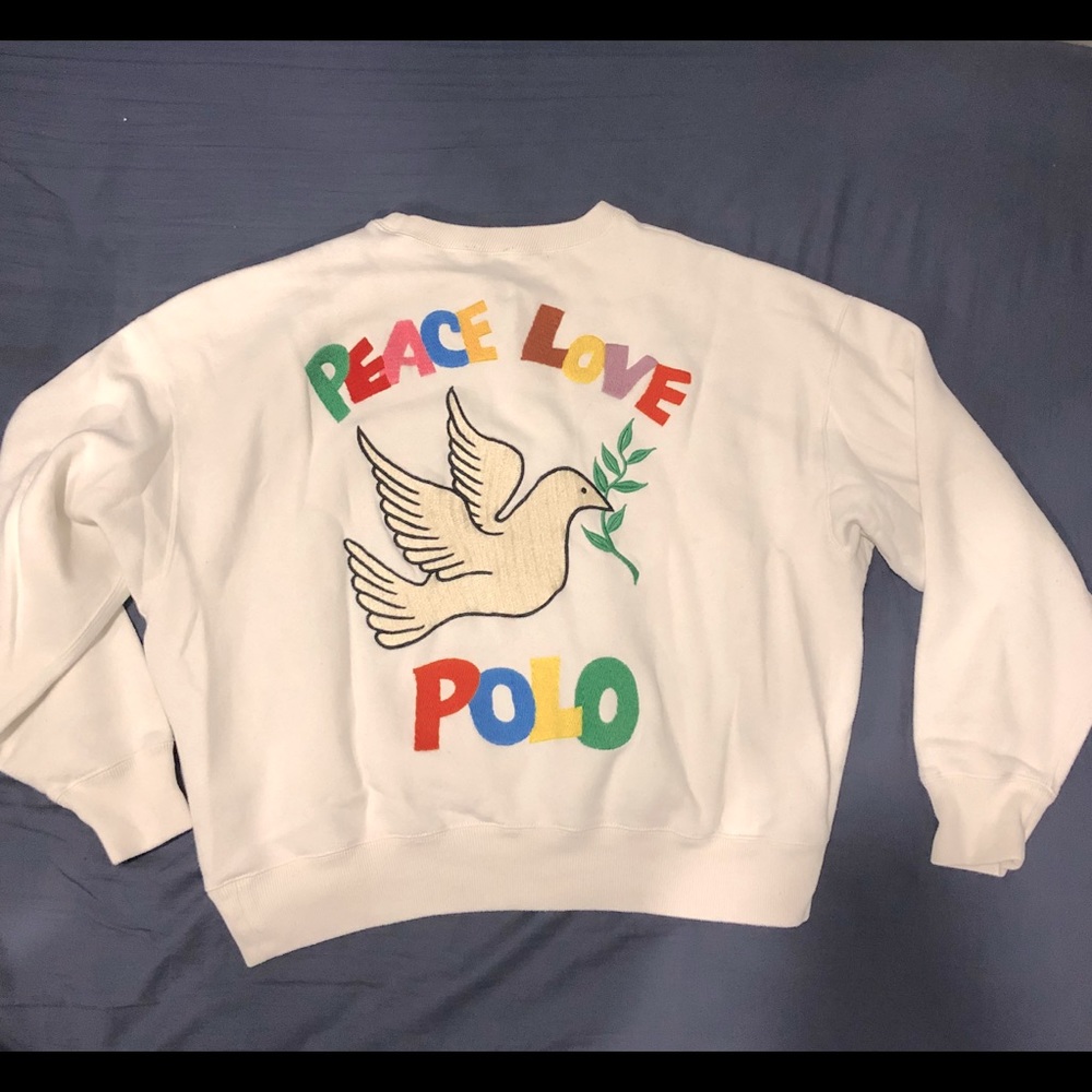 Ralph Lauren Peace Love & Polo Crewneck
